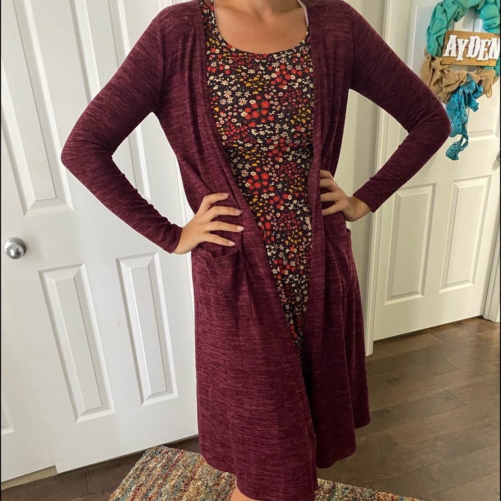 Long sleeve duster